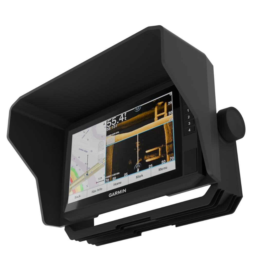 Sonar Shield Visor for Garmin Echomap UHD & UHD2 9 in BOLT ON