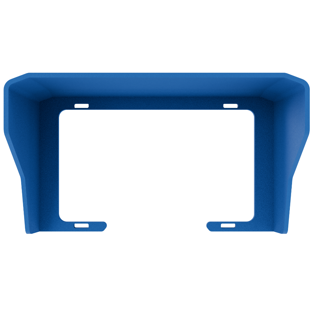 Sonar Shield Visor for Garmin Echomap UHD & UHD2 9 in BOLT ON