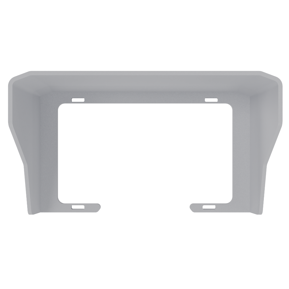 Sonar Shield Visor for Garmin Echomap UHD & UHD2 9 in BOLT ON
