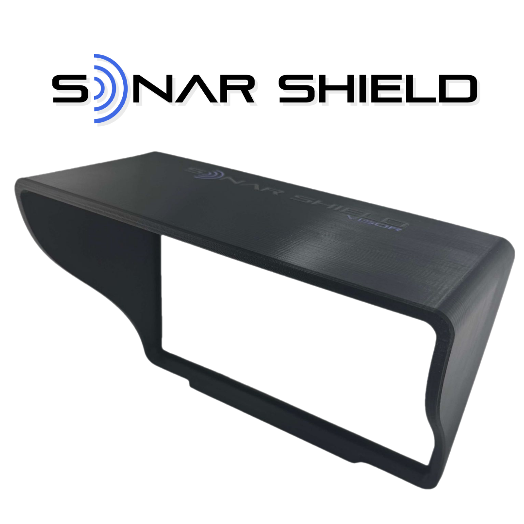 Sonar Shield Visor Compatible with Garmin Echomap Plus/UHD 10 inch