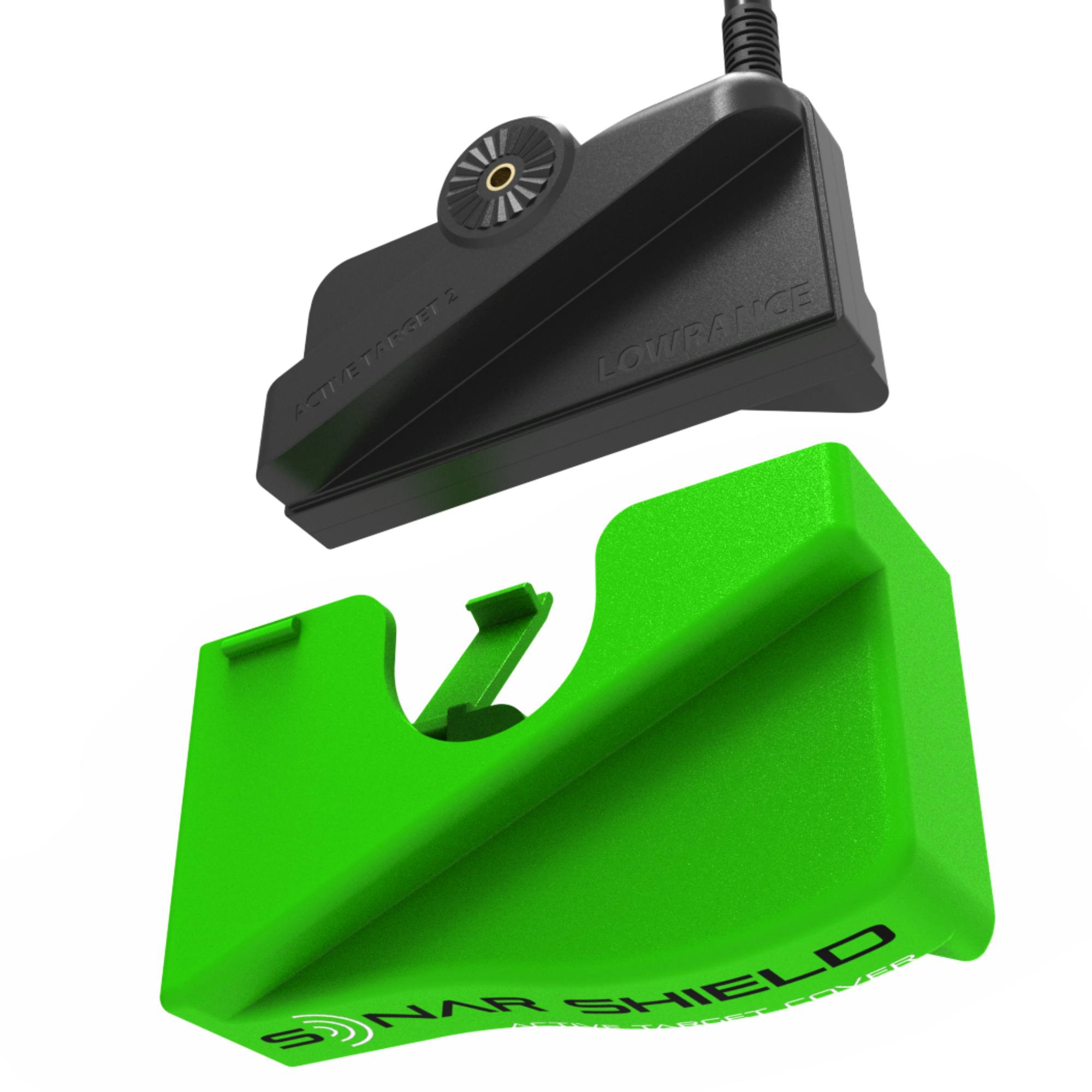 Lowrance active Target transducer Cover Green