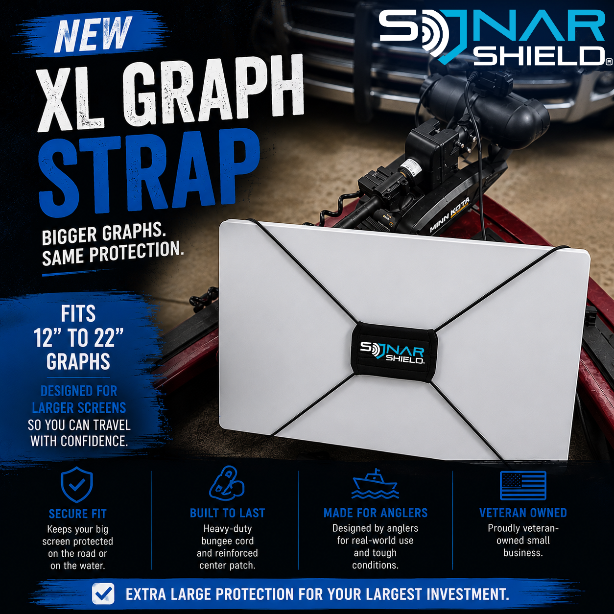 Fishing Graph Cover Strap