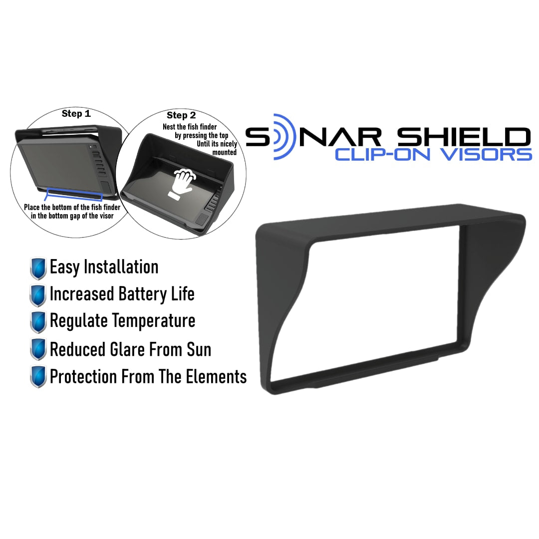 humminbird fish finders helix 7 Helix 7 Fish Finder Visor / sun shade / fish finder visors / Sun cover