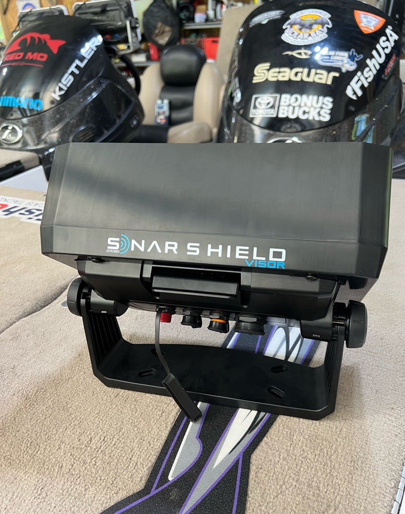 Sonar Shield Visor for Garmin Echomap UHD & UHD2 9 in BOLT ON